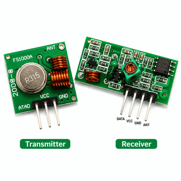 433MHz Wireless RF Transmitter Receiver Module - Zenith Electronics