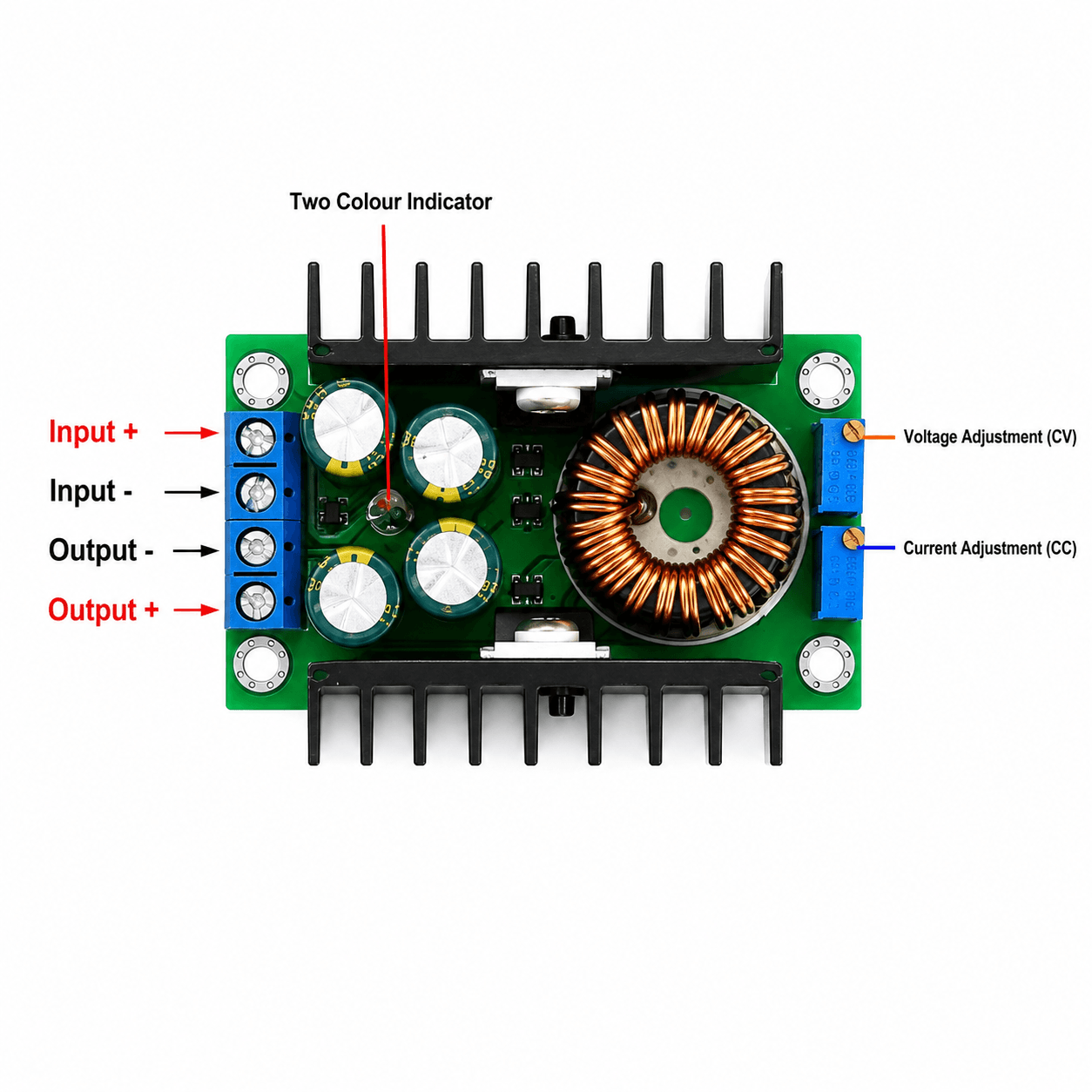 8A 300W DC DC Buck Converter Module