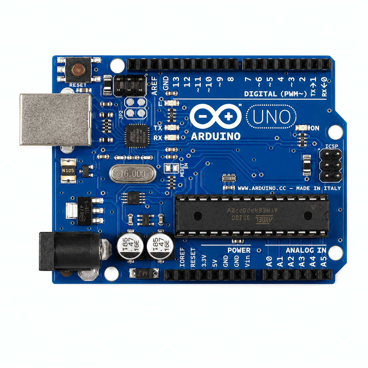 Arduino Uno R3 V1 Development Board with USB Cable