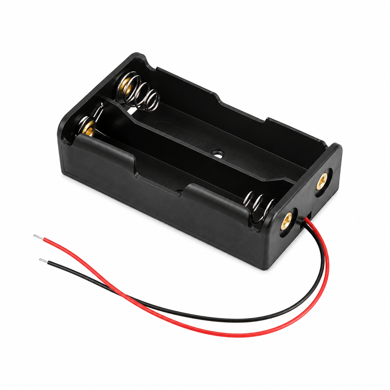 18650 x 2 Battery Holder with Wire Leads