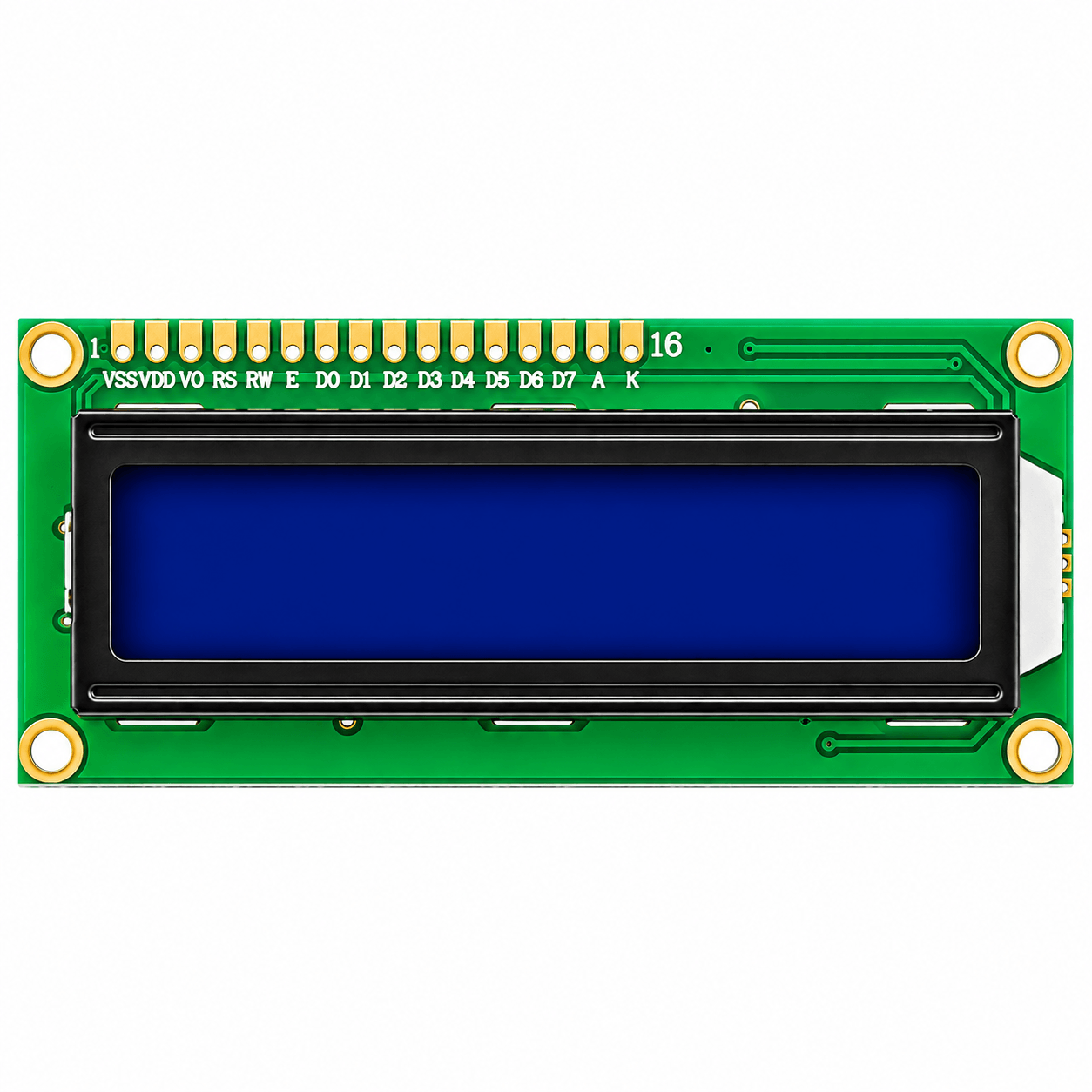 1602 LCD Display Module Blue Backlight