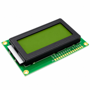 1604 LCD Display Module – 16x4 Character LCD with Yellow Backlight