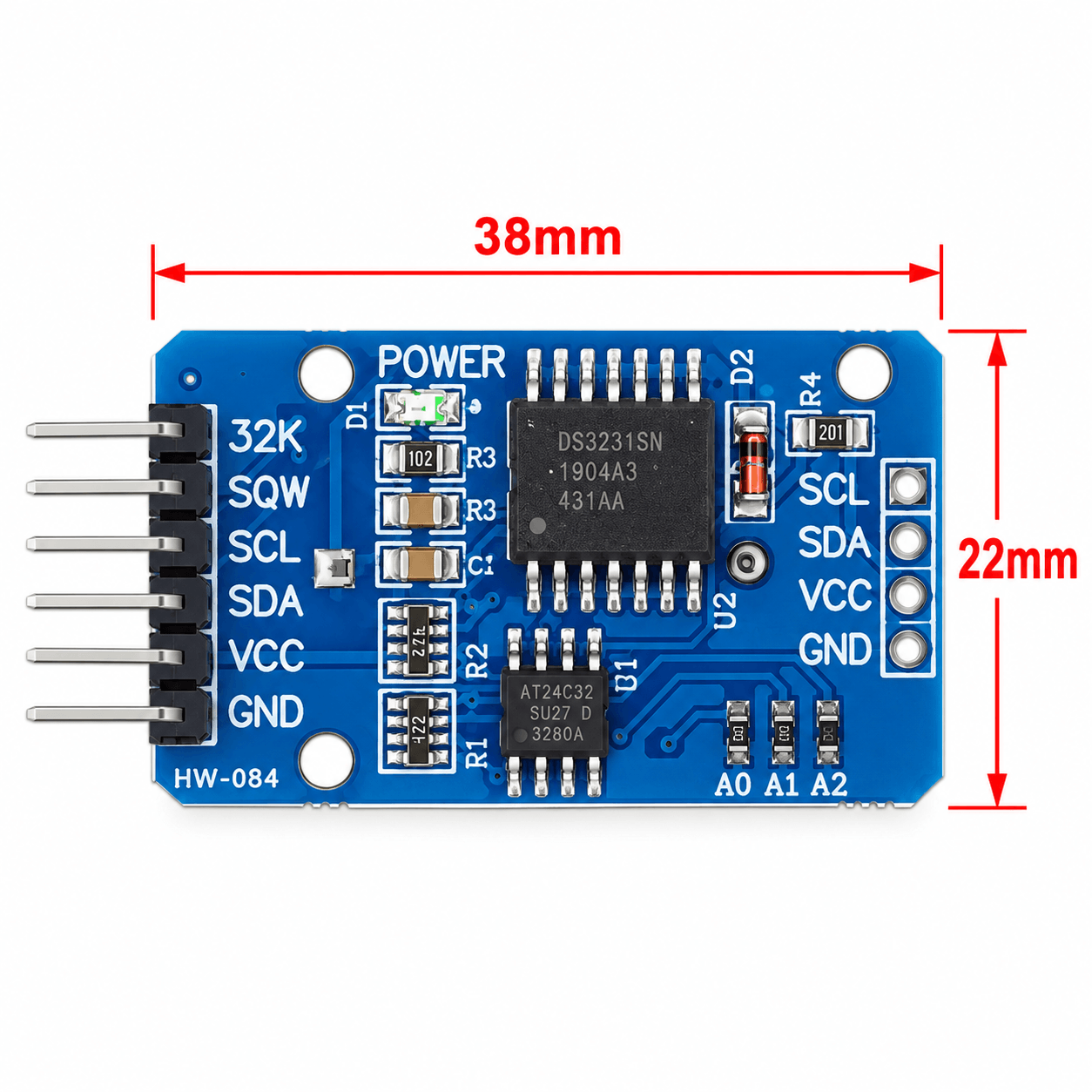 DS3231 Real Time Clock Module.