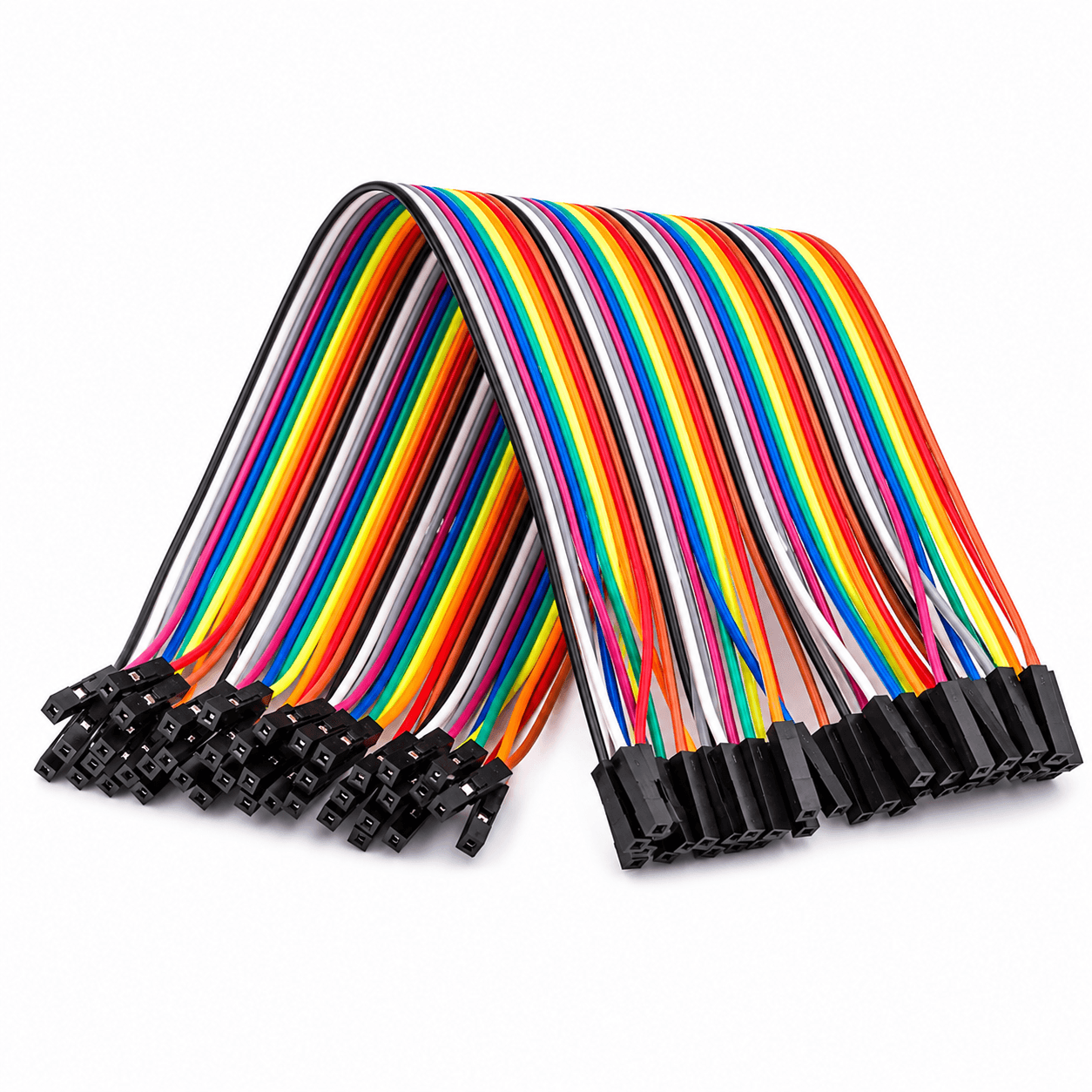 Female to Female Jumper Wire 20cm 40pcs