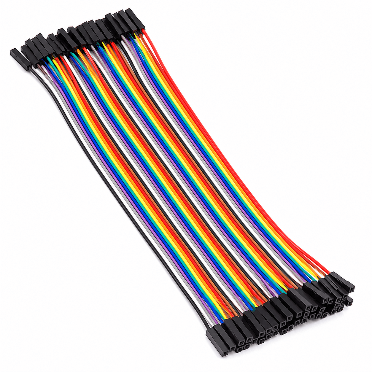 Female to Female Jumper Wire 20cm 40pcs