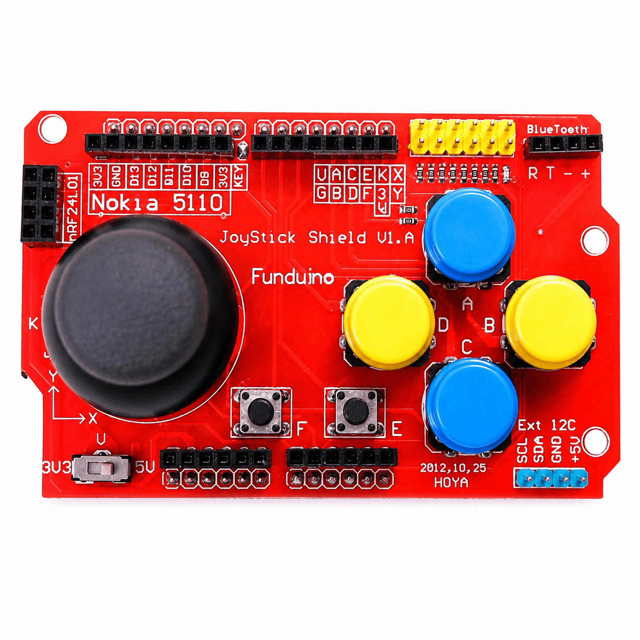 Joystick Shield for Arduino
