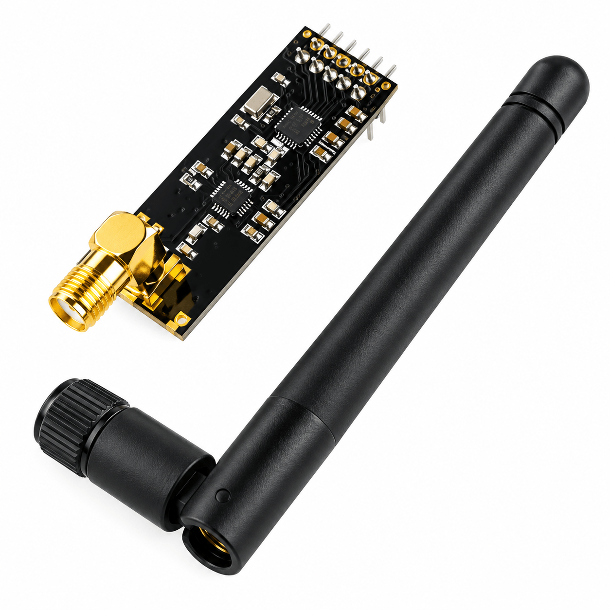 NRF24L01 2.4GHz Wireless RF Transceiver Module + SMA Antenna